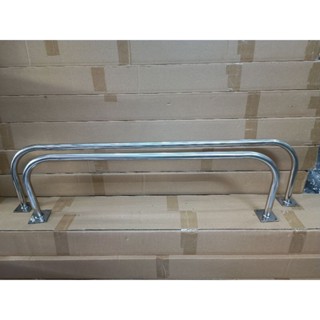 thanh u treo quần áo bằng inox, sào treo quần áo đóng tường