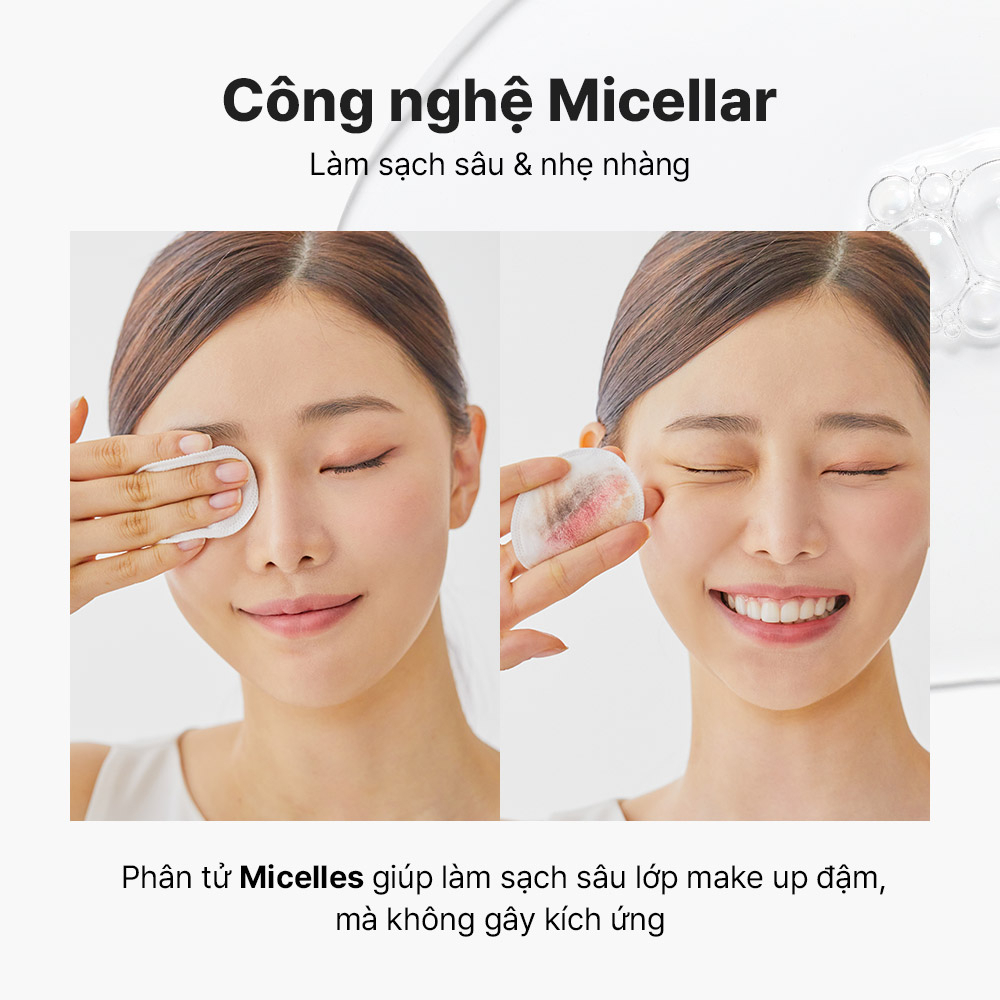 Nước tẩy trang COSRX Micellar Niacinamide làm sạch sâu dưỡng ẩm làm mềm mịn làn da 400ml