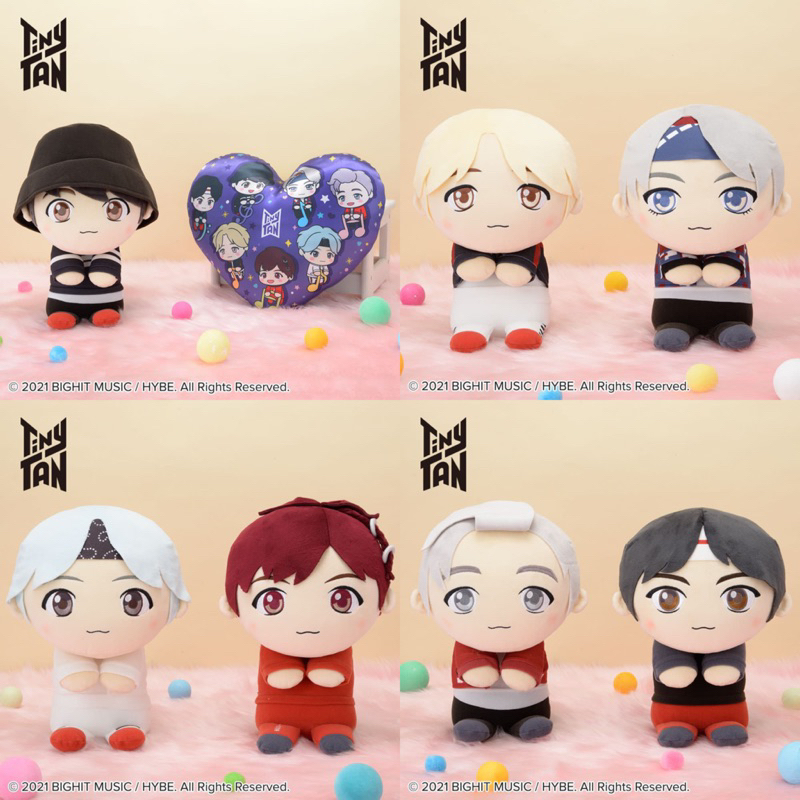 Gấu Bông Chibi BTS TINYTAN  Plush Doll