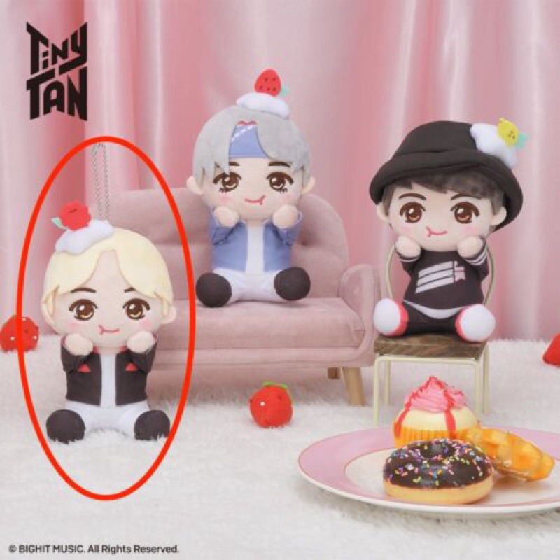 Gấu Bông Chibi BTS TINYTAN  Plush Doll
