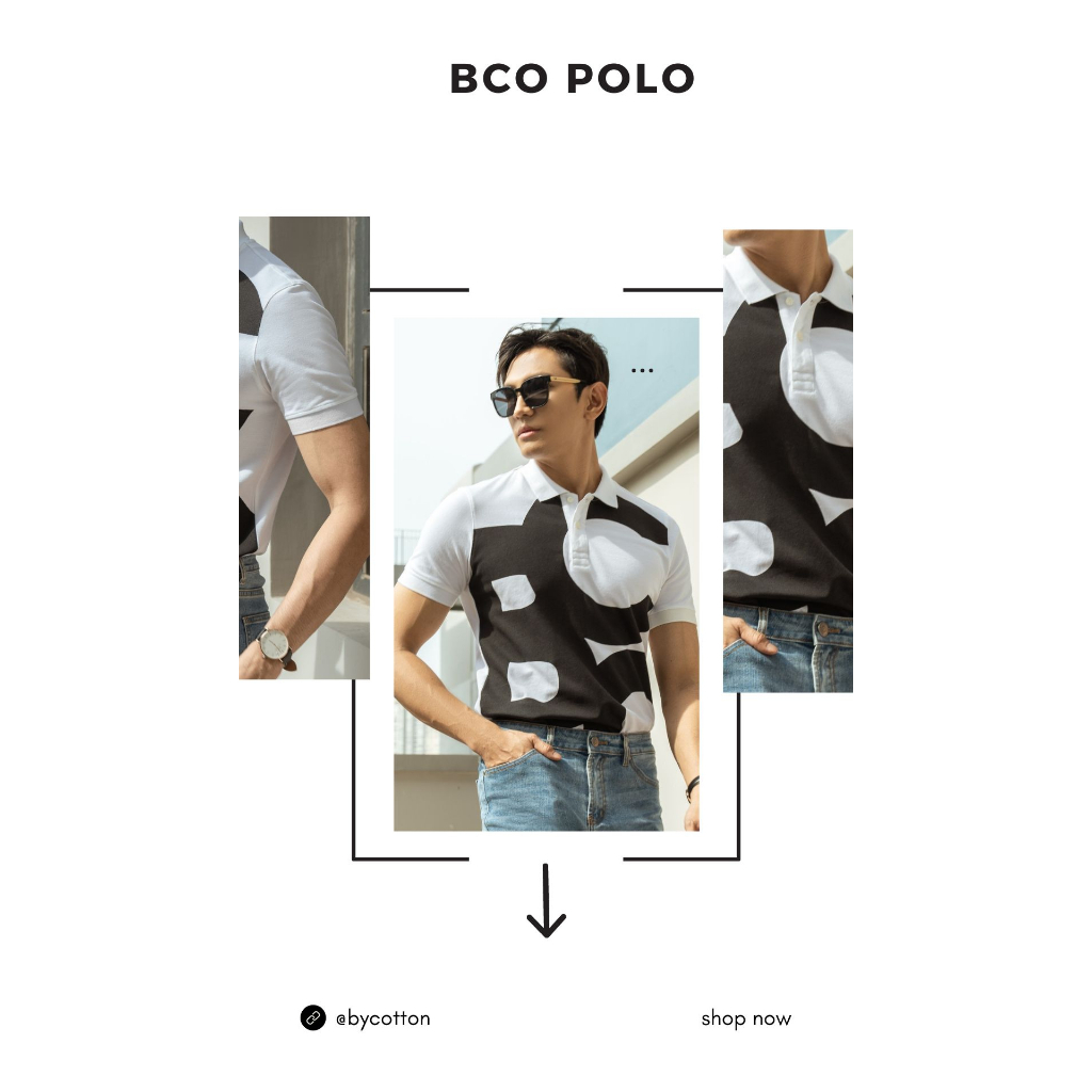 [Mã BYCO50PP giảm ngay 50% đơn 0K] Áo Thun Nam Cao Cấp Polo Có Cổ Bco BY COTTON