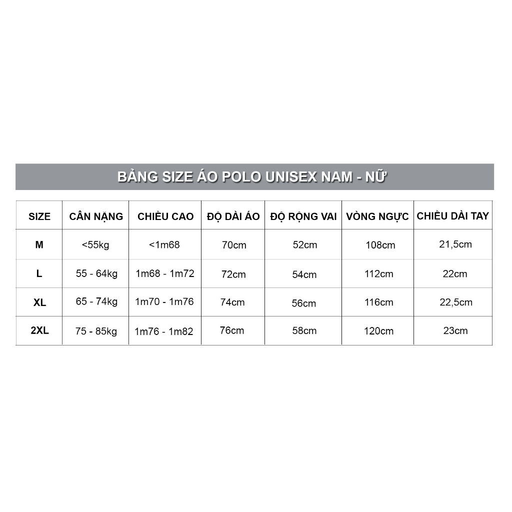 Áo Polo Unisex form rộng tay lỡ nam nữ HL01