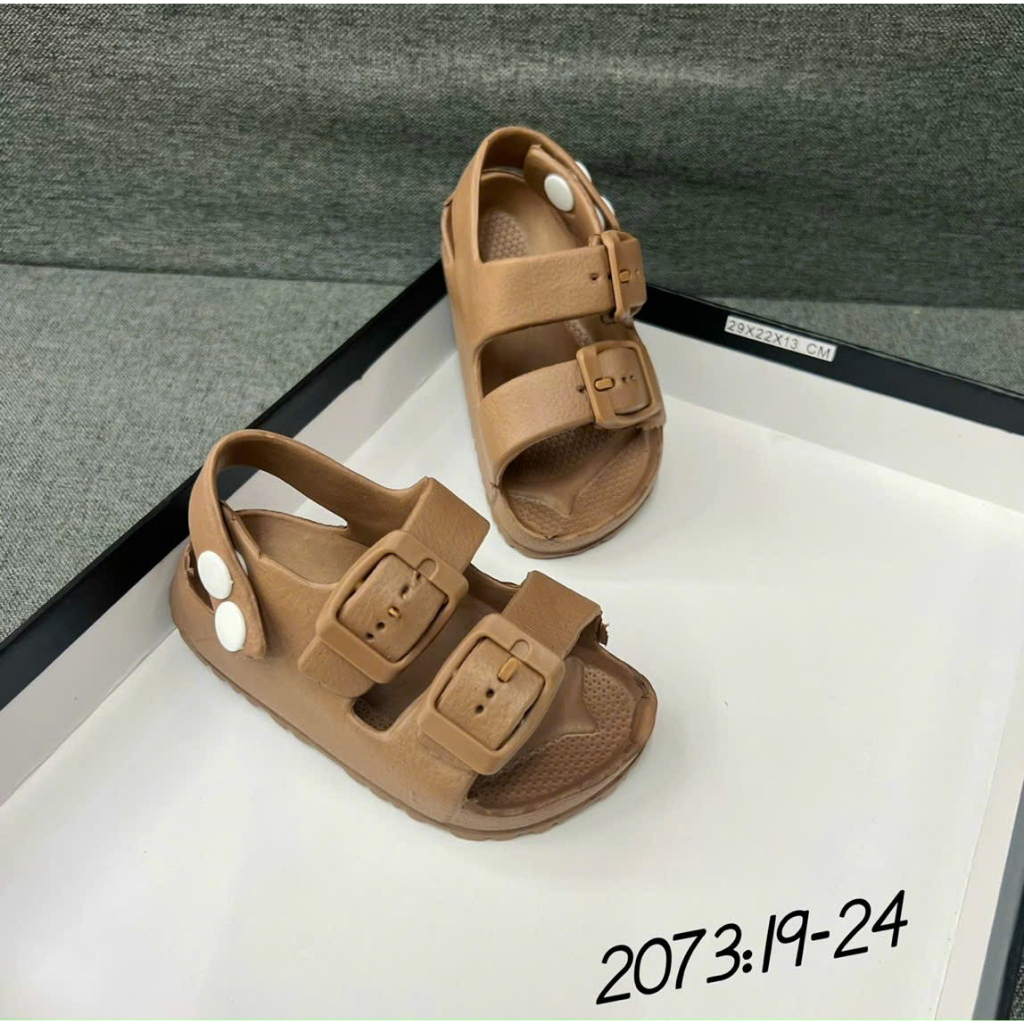Sandal Quai Đúc Siêu Nhẹ Cho Bé Hàng QC size 19-24