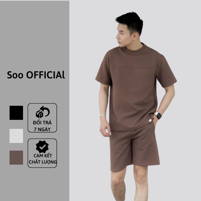 Bộ Quần Áo Mặc Nhà Thể Thao Nam Mùa Hè Thời Trang Phong Cách Trẻ Trung Chất Cotton Thương Hiệu Soon OFFICIAL - Mã BMN0 | BigBuy360 - bigbuy360.vn