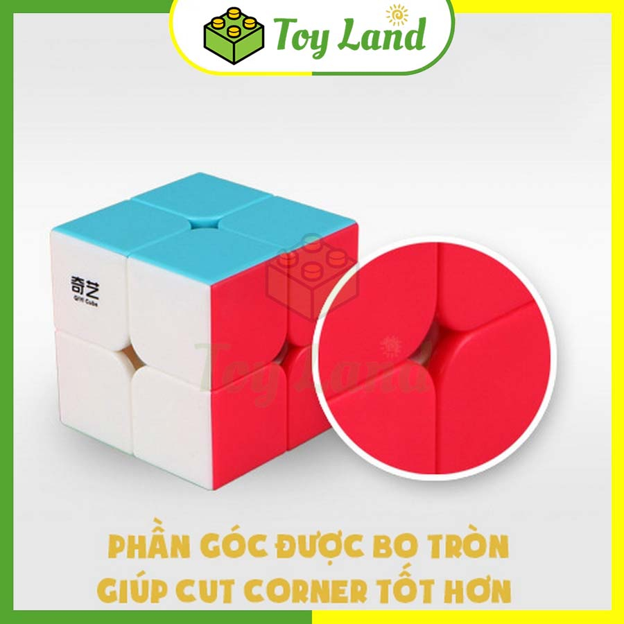 Rubik 2x2 Stickerless QiDi S2 Rubic 2 Tầng 2x2x2 Đồ Chơi Lắp Ráp