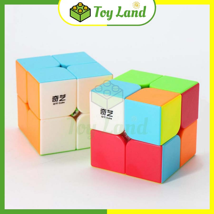 Rubik 2x2 Stickerless QiDi S2 Rubic 2 Tầng 2x2x2 Đồ Chơi Lắp Ráp