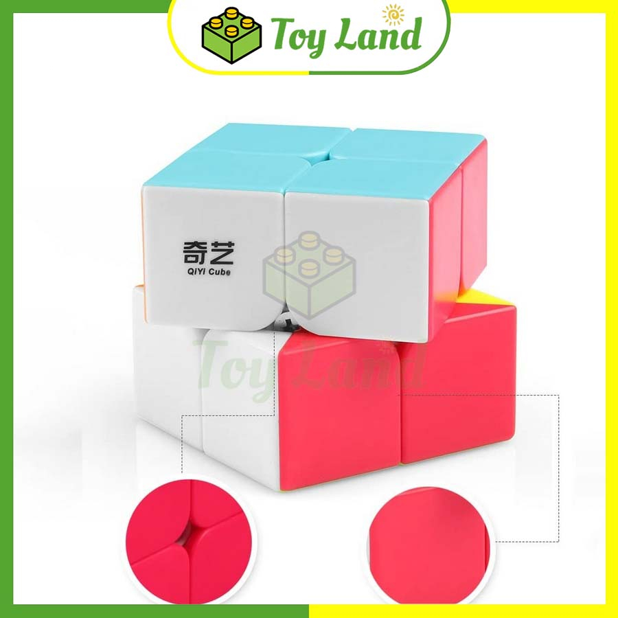 Rubik 2x2 Stickerless QiDi S2 Rubic 2 Tầng 2x2x2 Đồ Chơi Lắp Ráp