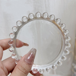 Bảng pha màu thủy tinh, chụp ảnh, tán màu, đựng mẫu nail chụp ảnh