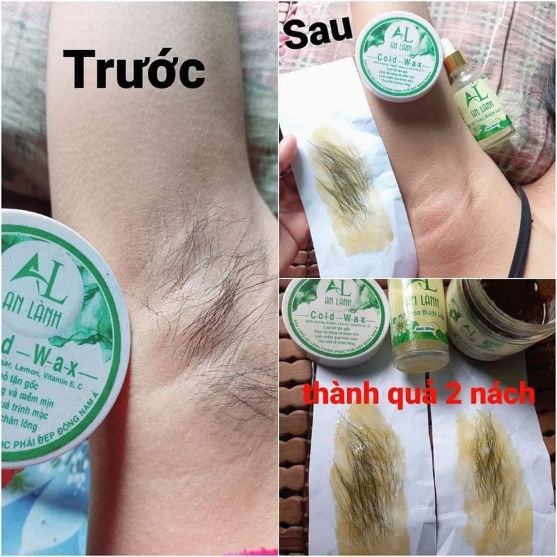 Sáp wax lông lạnh mật ong An Lành