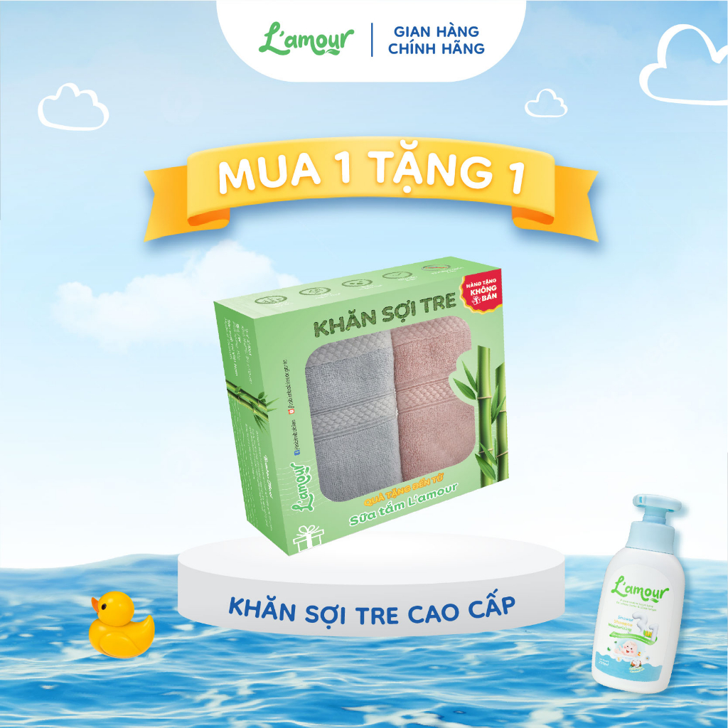 Khăn sợi tre cao cấp siêu mềm mại cho trẻ nhỏ