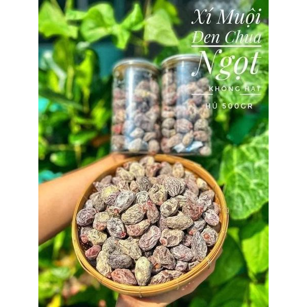 MỨT XÍ MUỘI THỊT KHÔNG HẠT 500gr