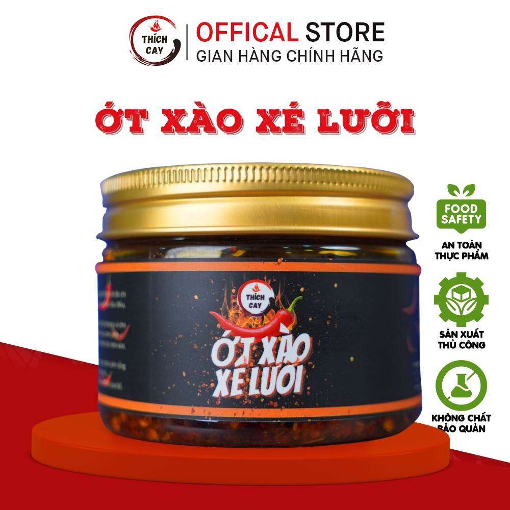 Ớt xào xé lưỡi Thích Cay 150g