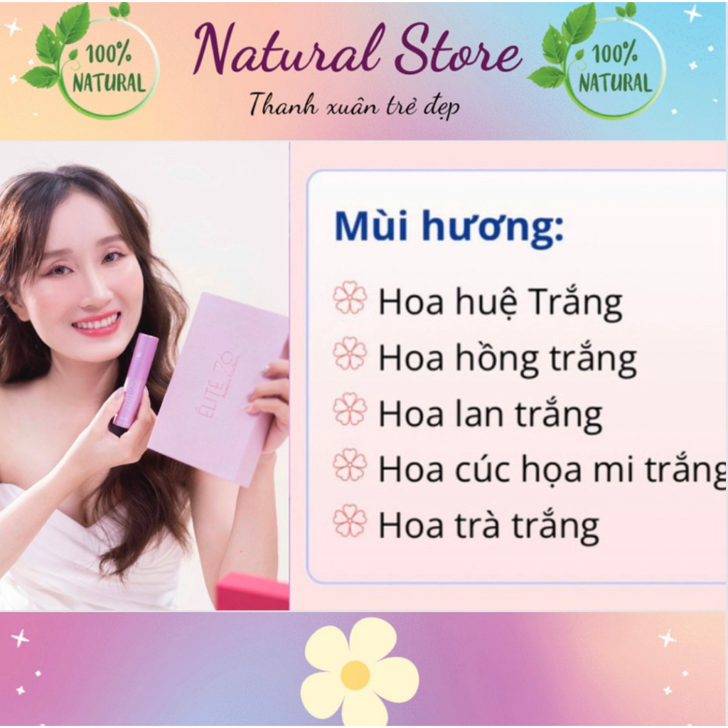 Nước Hoa Nữ Không Cồn Élite 76 quyến rũ, hương hoa lưu luyến, nhẹ nhàng