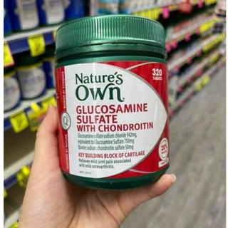 Nature’s Own Glucosamine Sulfate With Chondroitin 320 Tablets
