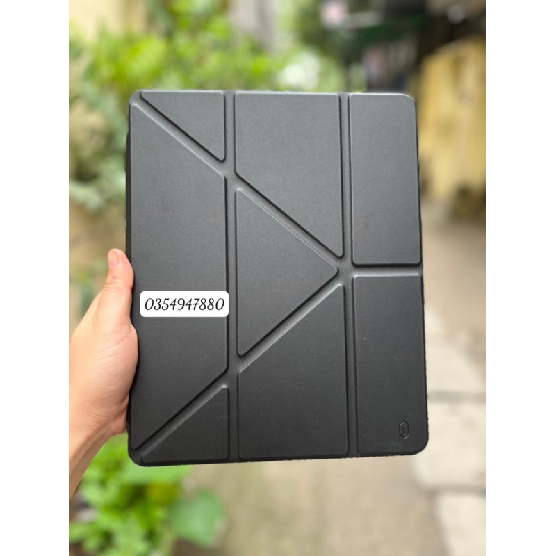 Bao da WIWU TPU gập tam giác cho iPad Pro 12.9 2020/ 2021 M1/ 2022 M2 Defender Smart Cover chính hãng sang trọng