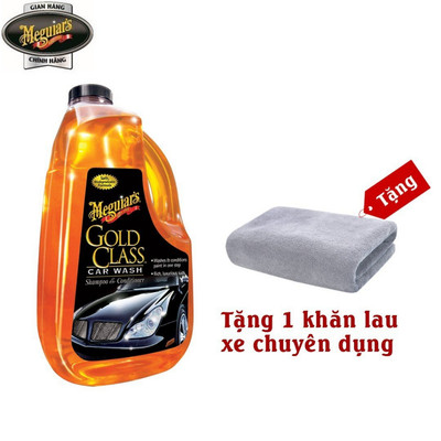 Meguiar's Xà phòng rửa xe Gold Class G7164 có thành phần dưỡng bảo vệ sơn - 1.89 L / 64 oz
