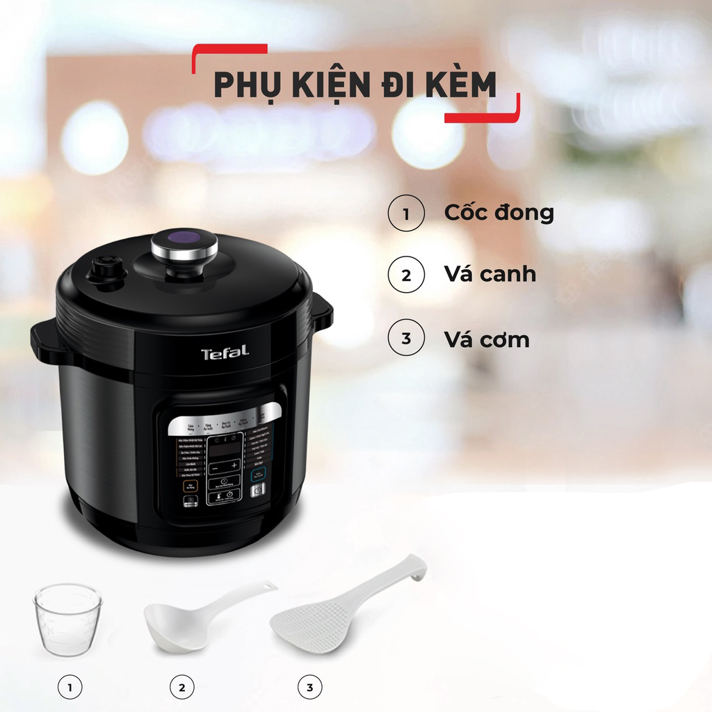 Nồi áp suất điện đa năng Tefal Home Chef CY601868