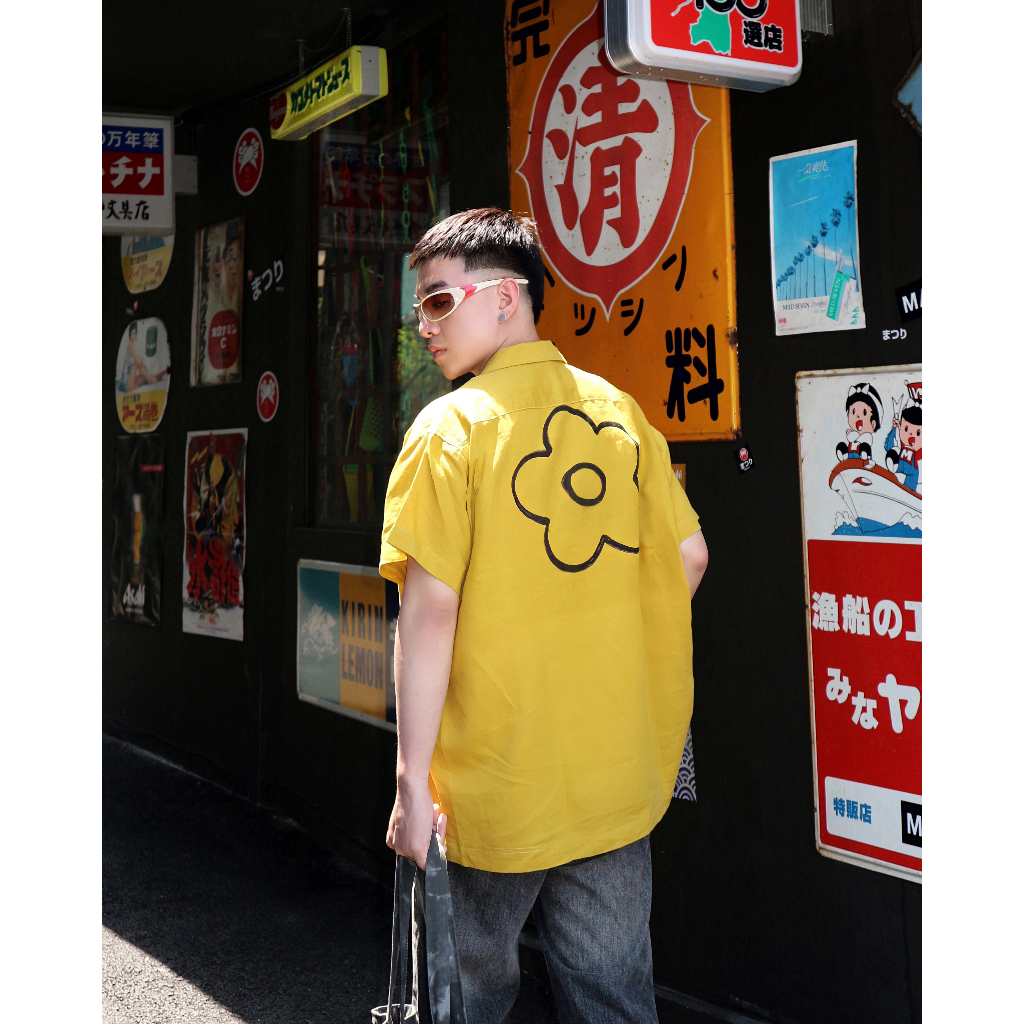 Áo sơ mi basic, không túi