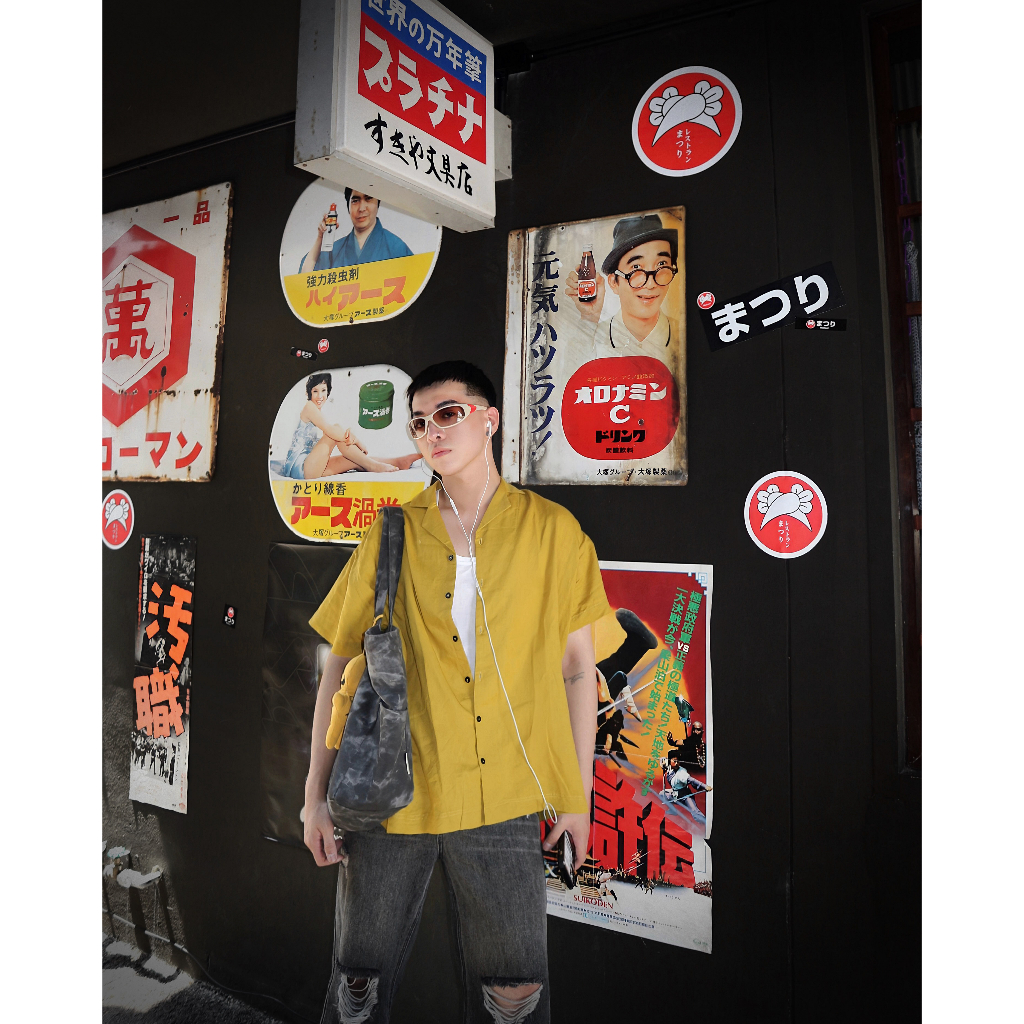 Áo sơ mi basic, không túi