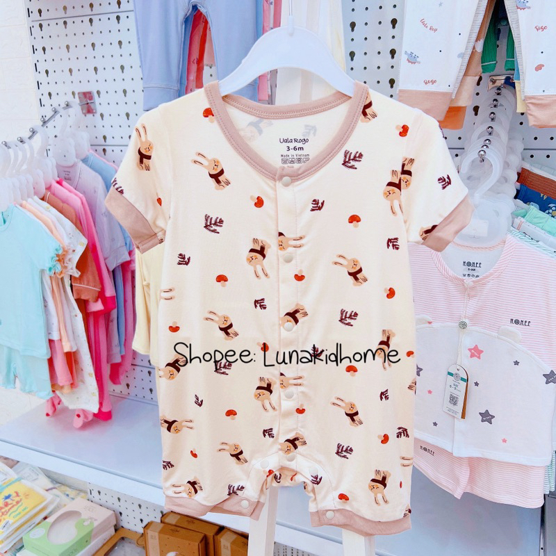 -Body cộc tay vải bamboo sợi tre