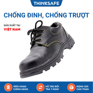 Giày bảo hộ lao động ABC, chống đinh va đập, siêu nhẹ, công trình nhà máy, siêu nhẹ - Thinksafe