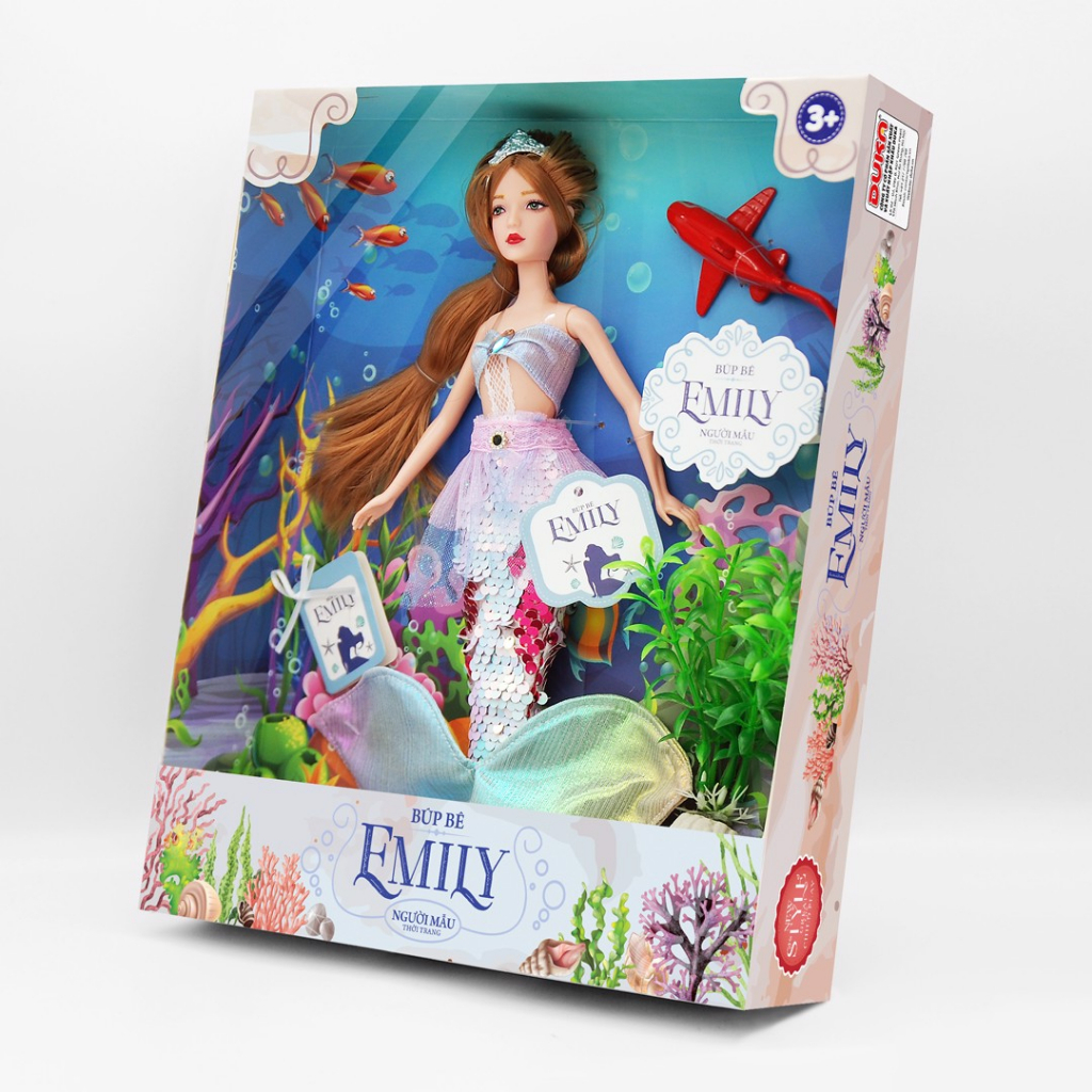 Đồ Chơi :Búp Bê Emily DUKA TOYS - Người Mẫu Thời Trang