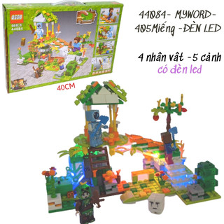 Bộ Lắp ráp MY WORLD -Trận chiến với bộ xương - Lắp ráp mô hình MY WORLD- Nhiều Mẫu