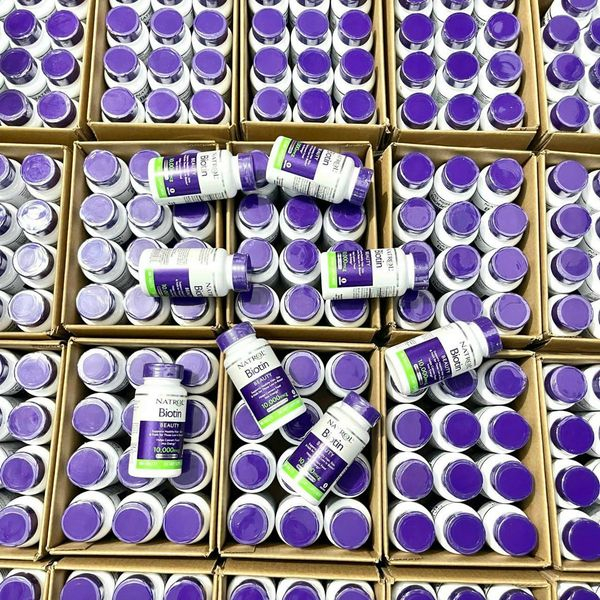 Natrol Biotin 10000mg - Viên Uống Kích Thích Mọc Tóc Mỹ - 100 viên