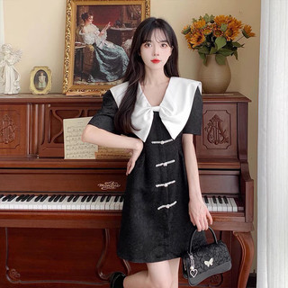 Đầm gấm dáng chữ A bâu nhọn đơn giản bigsize  (thời trang bigsize vicky.g - anitagreen) NQ523