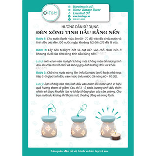 Đèn đốt tinh dầu hình ấm trà DDTD-GOM-01_TTTM