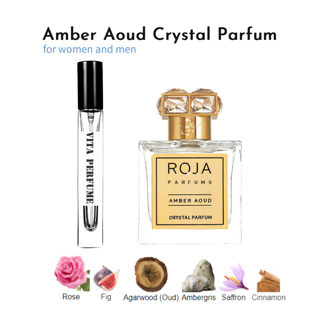 Mẫu Thử Nước Hoa Roja Amber Aoud Crystal Parfums