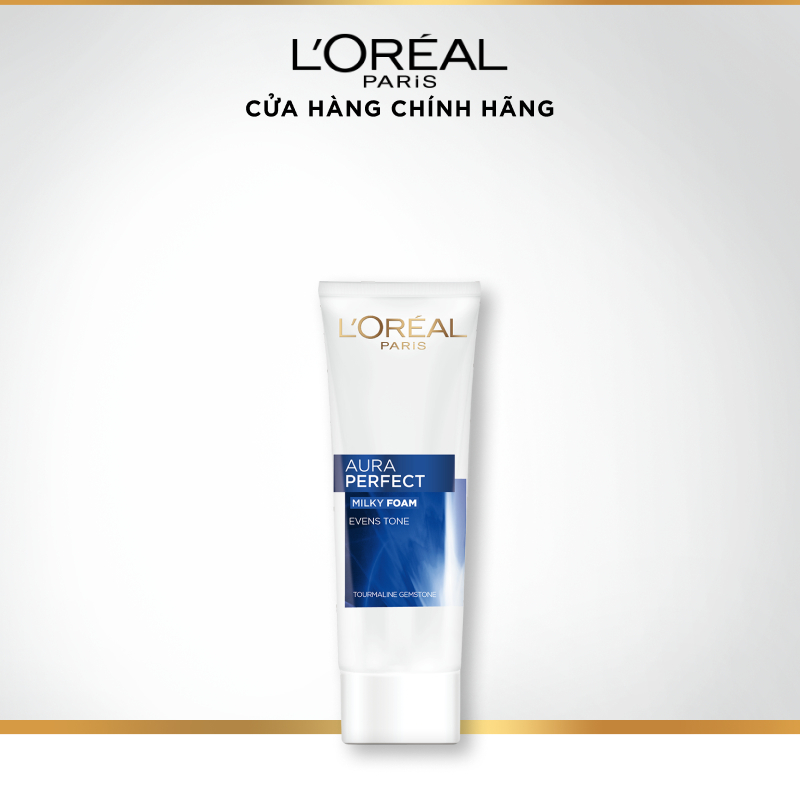 Sữa rửa mặt sáng da L'Oreal Paris Aura Perfect Milk foam 50ml / 100ml
