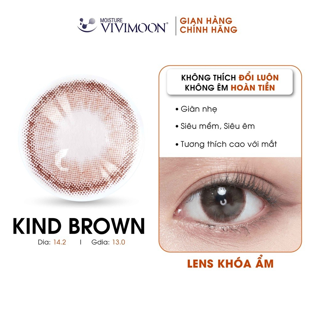 01 chiếc lens khóa ẩm cận Vivimoon