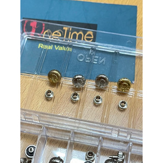 Núm chỉnh giờ đồng hồ Rolex,núm đồng hồ Omega chất liệu inox không phai,không gỉ (giá 1 cái)