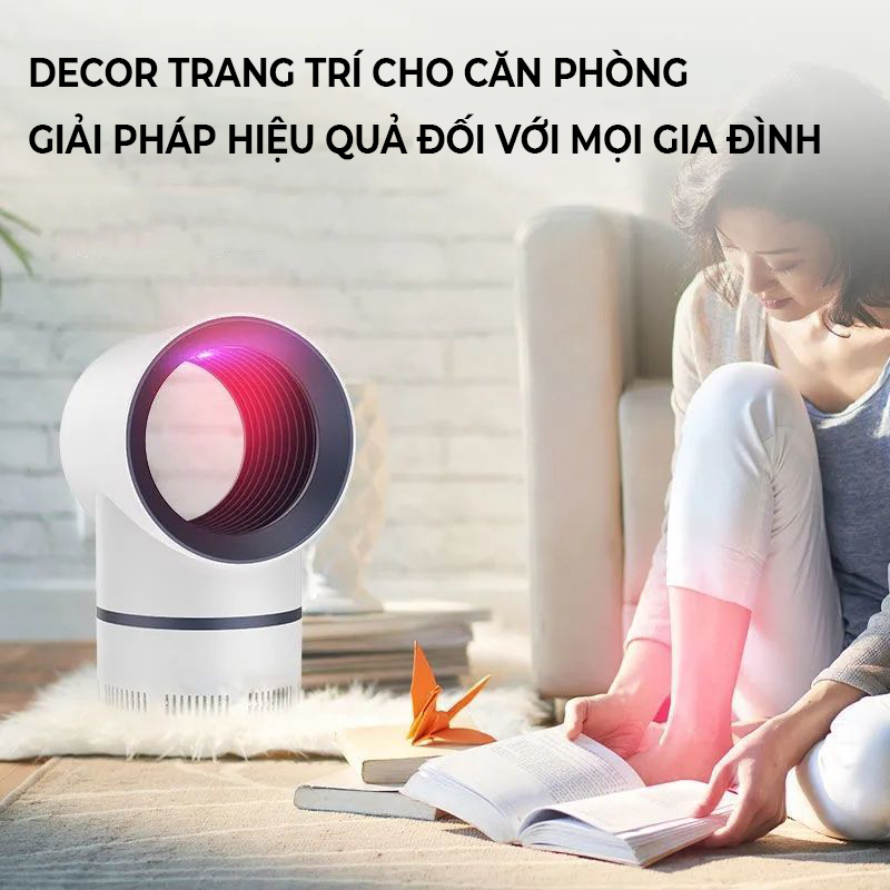 Đèn bắt muỗi UV có quạt hút - D1408