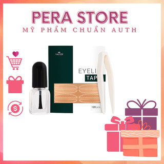 [HÀNG CHÍNH HÃNG] Set 120 Miếng Dán Mí Dạng Lưới Vacosi Invisible Fiber Tape VM16 (Kèm Keo Dán)