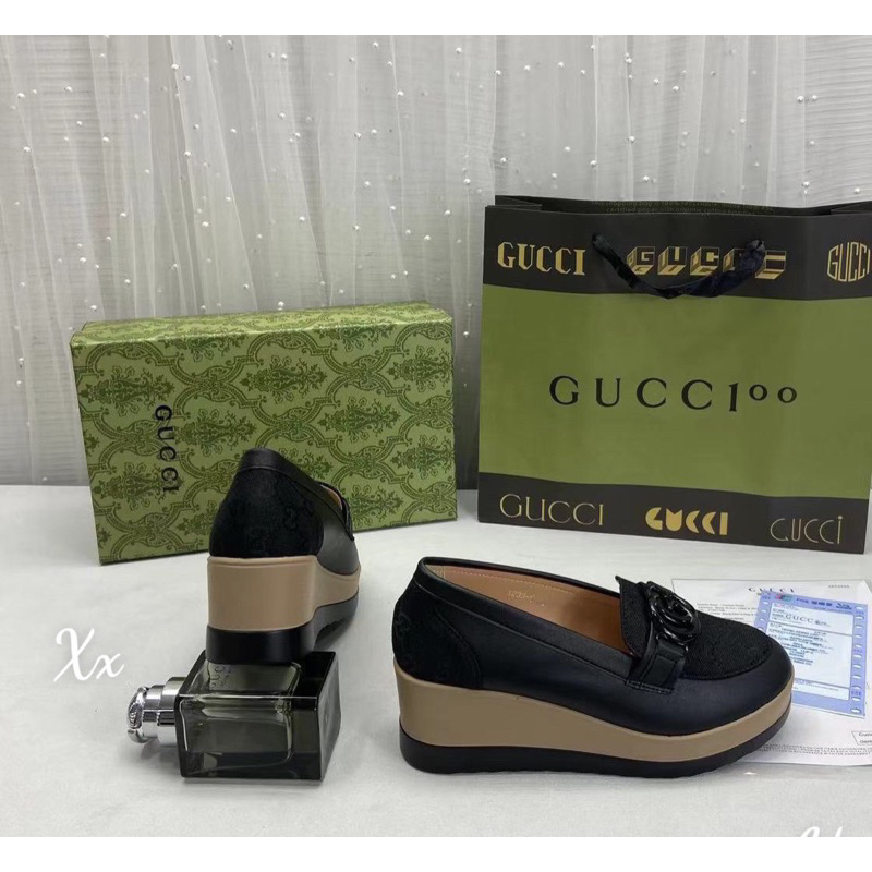 Giày slipon đế độn 7p - Hàng QC cao cấp