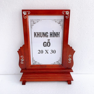 Khung thờ gỗ cẩn Xà Cừ