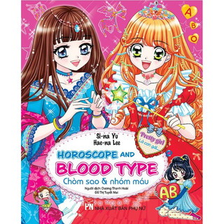 Sách - pretty girl - chòm sao và nhóm máu - horoscope anh blood type - si-na yu