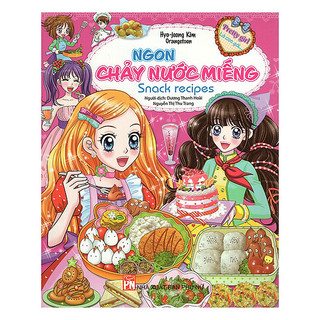 Sách - pretty girl - ngon chảy nước miếng - snack recipes - hyo-jeong kim