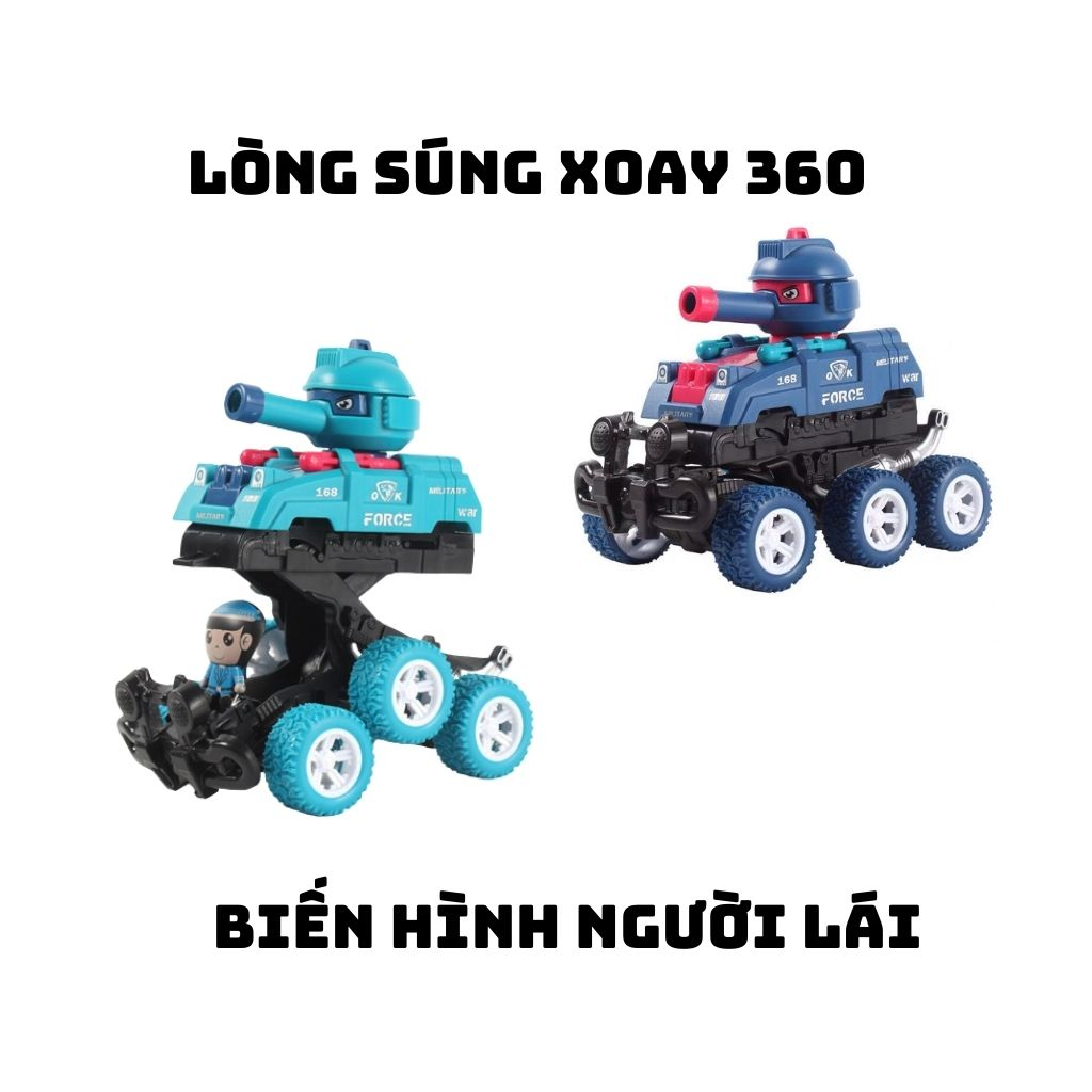 Đồ chơi xe tăng biến hình, xe cá sấu chạy đá phóng tên, đồ chơi giải trí cho các bé.