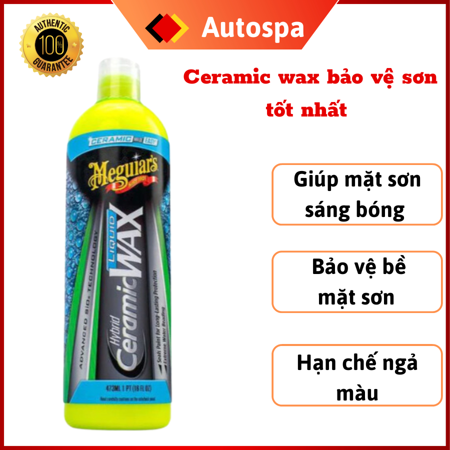 Wax Bóng Xe - Bảo Vệ Sơn Xe, Tăng Độ Sáng Bóng Cho Bề Mặt Sơn Xe, Giúp Xe Sáng Hơn, Dùng Mọi Loại Sơn Xe