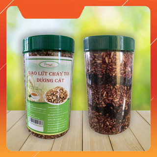 combo 1 hủ gạo lứt cháy tỏi 300g + 1 hủ gạo lứt rong biển 300g Dương Cát (hàng luôn mới)