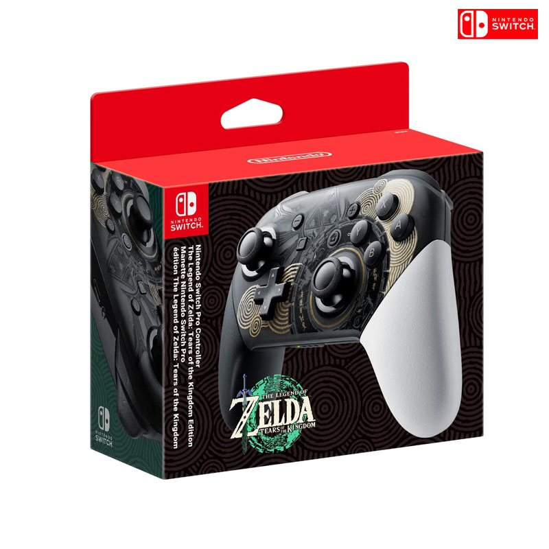 Tay Nintedendo Switch Pro Controller Zelda Tears of the Kingdom Edition