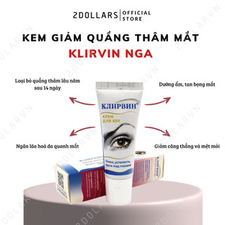 Kem giảm quầng thâm mắt, tan bọng mắt klirvin nga
