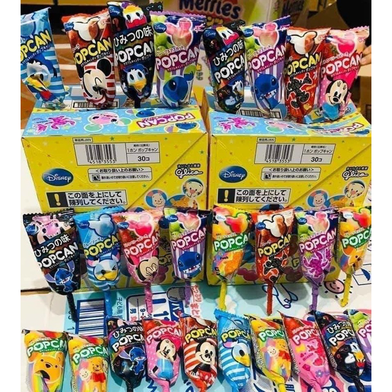 Kẹo mút Mickey Popcan Gilco Vị Trái Cây Nhật Bản [Date Mới :4/2024]
