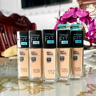 Kem Nền Mịn Nhẹ Kiềm Dầu Fit Me Maybelline New York Matte Poreless Foundation 30ml