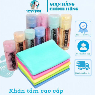 Khăn tắm siêu thấm cao cấp có hộp dành cho thú cưng