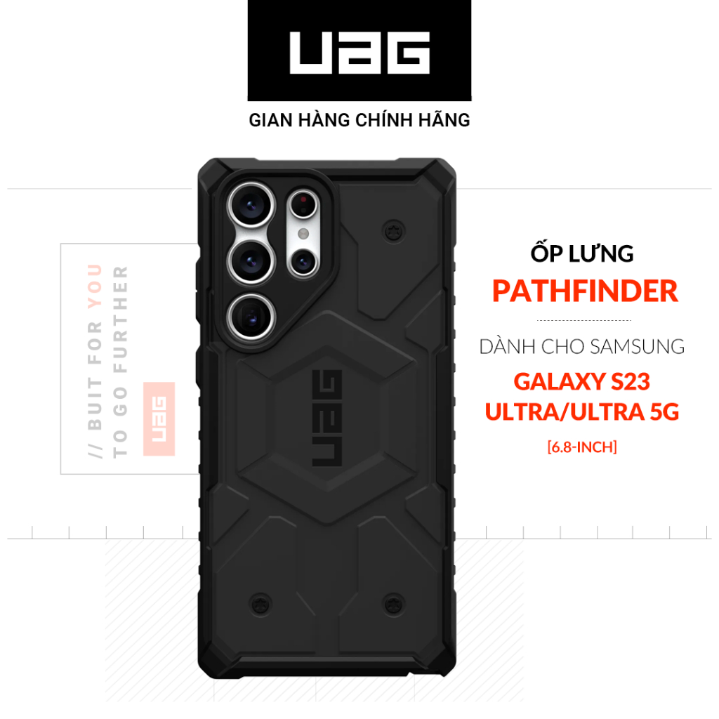 Ốp lưng UAG Pathfinder cho Samsung Galaxy S23 Ultra/S23 Ultra 5G [6.8-INCH]