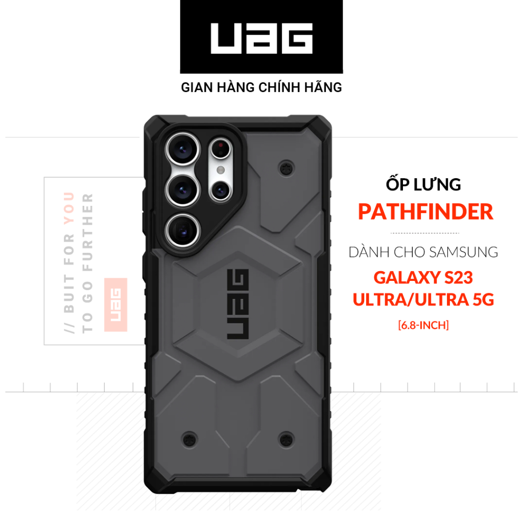 Ốp lưng UAG Pathfinder cho Samsung Galaxy S23 Ultra/S23 Ultra 5G [6.8-INCH]